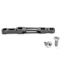 ABSOLUTE BLACK Front flat mount brake caliper adapter SRAM 140/160 MM TITANIUM BOLTS 729131VAR - Black