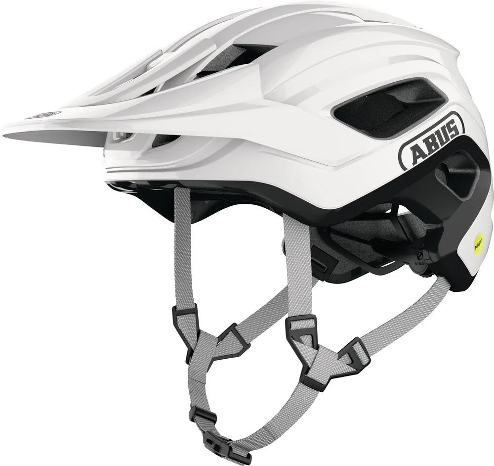 ABUS CLIFFHANGER MIPS HELMET - ALPINE WHITE