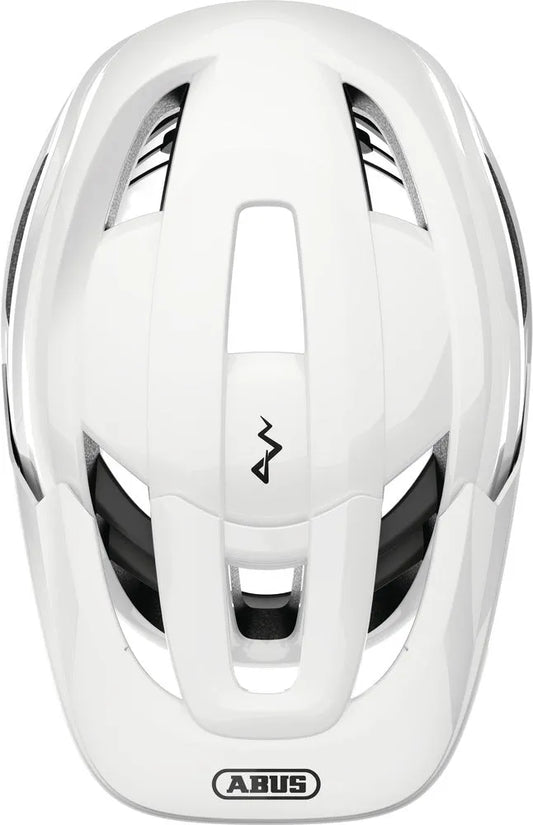 ABUS CLIFFHANGER MIPS HELMET - SHINY WHITE