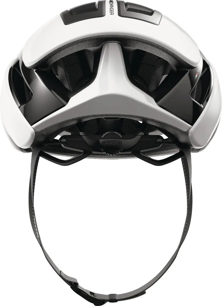 ABUS GAMECHANGER 2.0 ROUND FIT HELMET - SHINY WHITE