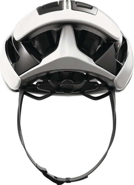 ABUS GAMECHANGER 2.0 ROUND FIT HELMET - SHINY WHITE