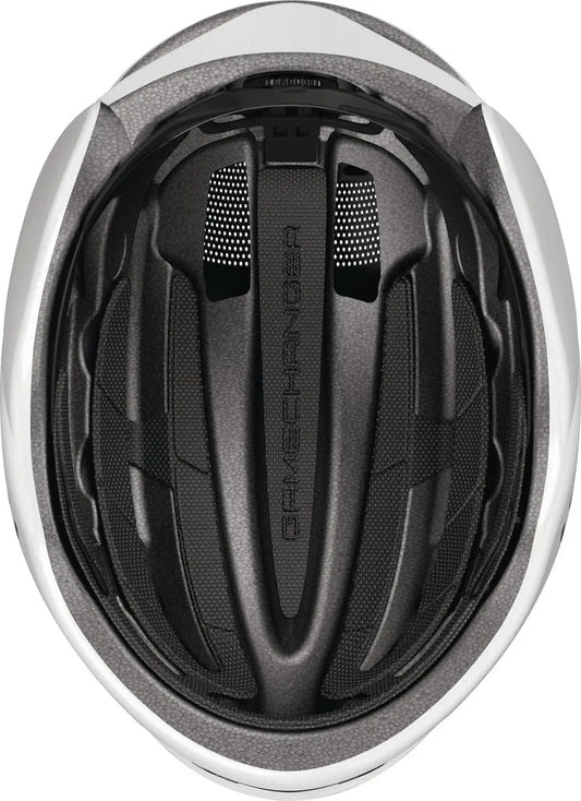 ABUS GAMECHANGER 2.0 ROUND FIT HELMET - SHINY WHITE