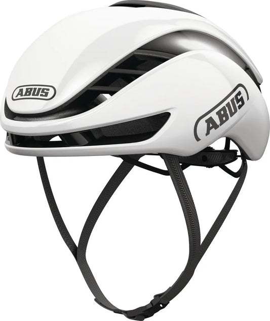 ABUS GAMECHANGER 2.0 ROUND FIT HELMET - SHINY WHITE