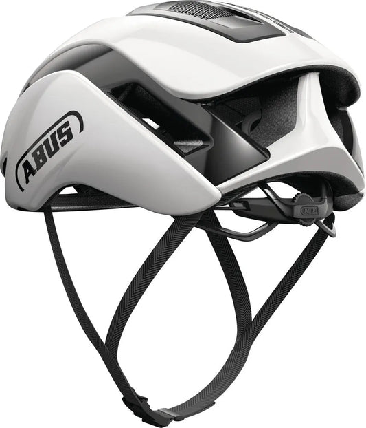 ABUS GAMECHANGER 2.0 ROUND FIT HELMET - SHINY WHITE