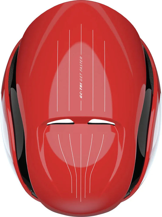 ABUS GAMECHANGER TRI HELMET - BLAZE RED