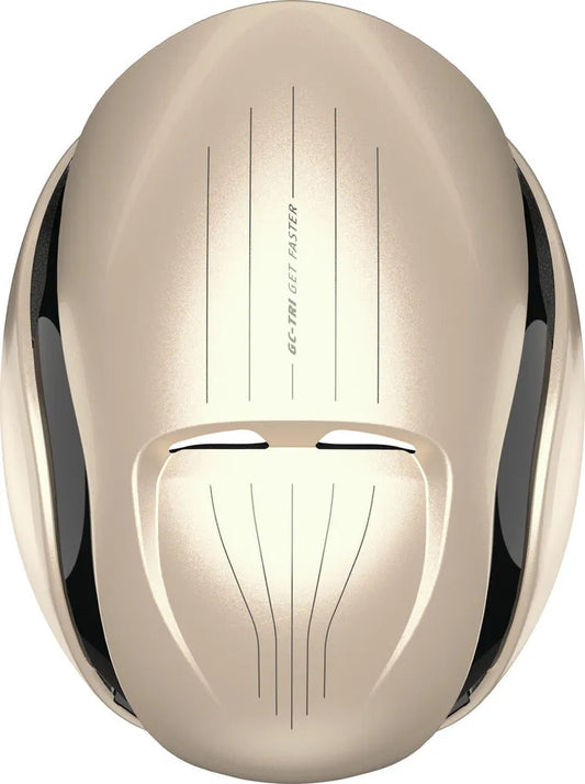 ABUS GAMECHANGER TRI HELMET - CHAMPAGNE GOLD