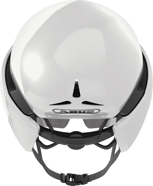ABUS GAMECHANGER TT HELMET - SHINY WHITE