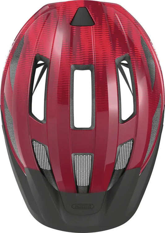 ABUS MACATOR HELMET - BORDEAUX RED