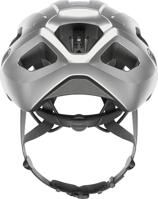 ABUS MACATOR HELMET - GLEAM SILVER