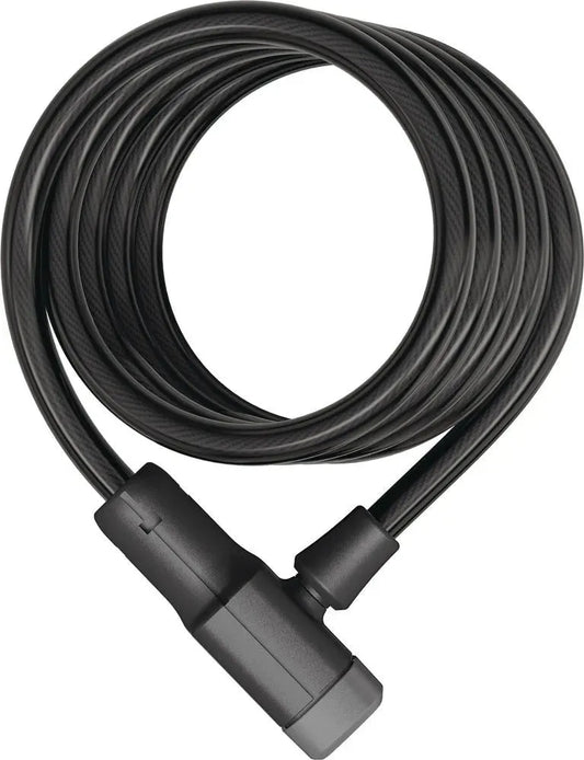 ABUS PRIMO 5510K/180 CABLE LOCK WITH BRACKET - BLACK