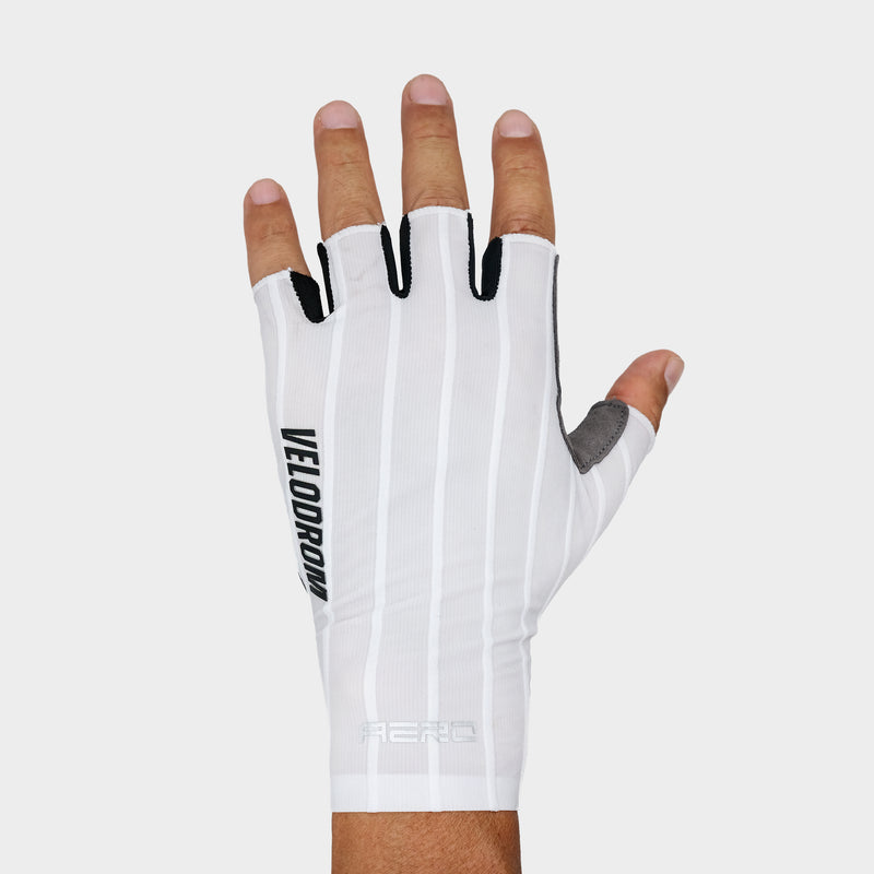 VELODROM Raceday AERO Gloves - White