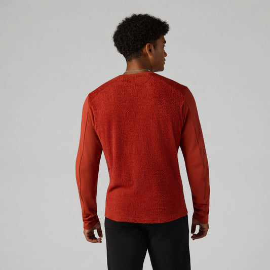 VELOCIO Air Pullover - Red Ochre
