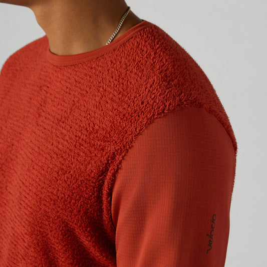 VELOCIO Air Pullover - Red Ochre