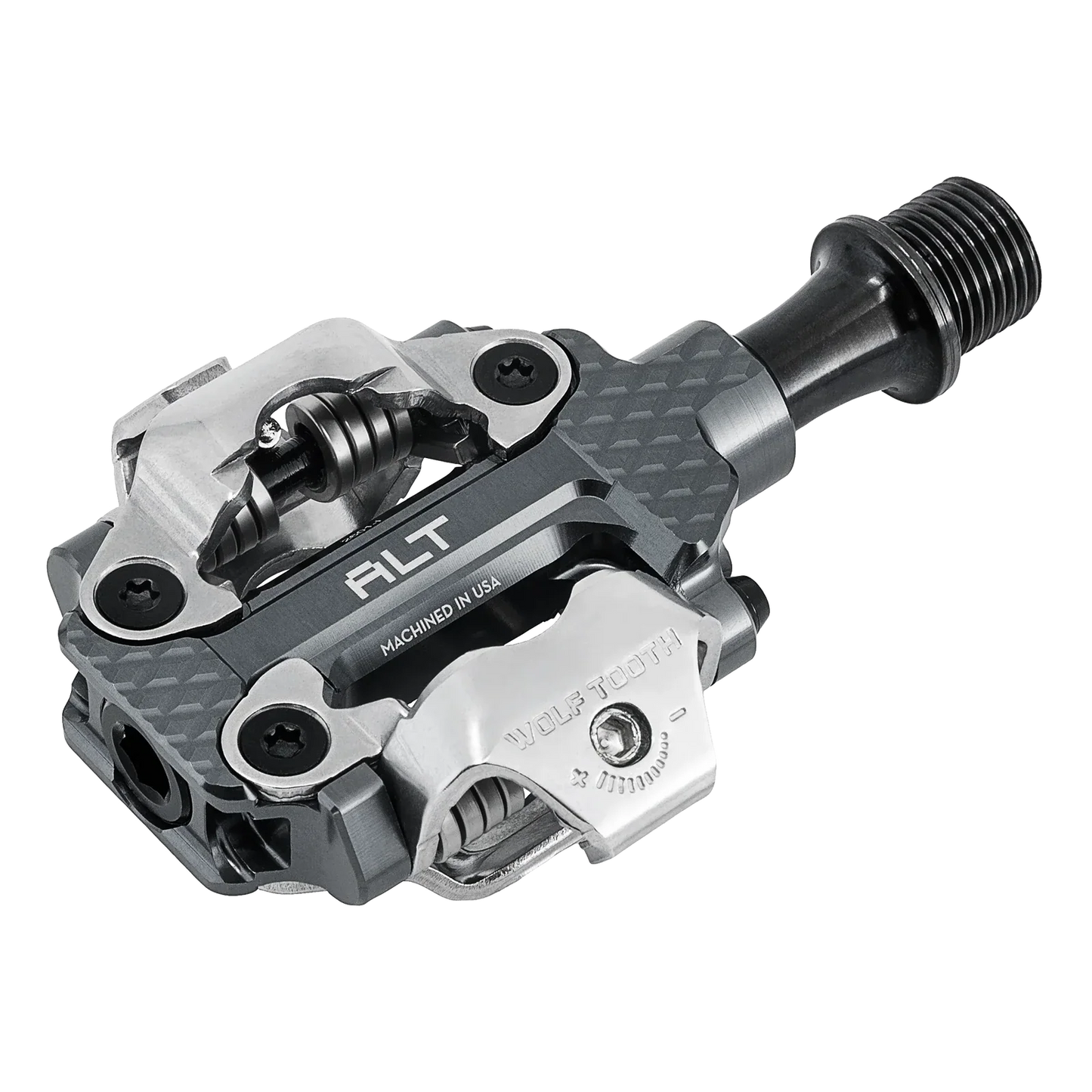 WOLF TOOTH MK0 Alt XC Clipless Pedals - Shadow Grey