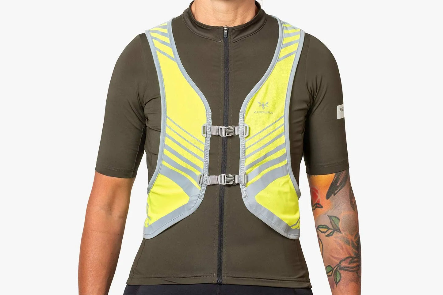 APIDURA Packable Visibility Vest - Fluor Yellow