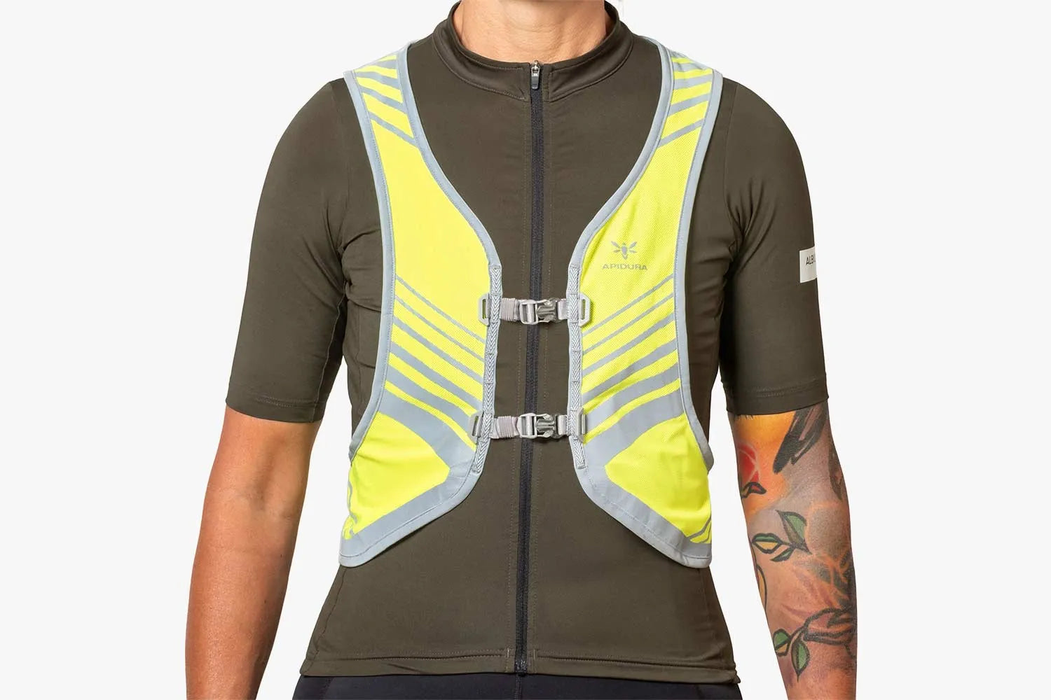 APIDURA Packable Visibility Vest - Fluor Yellow