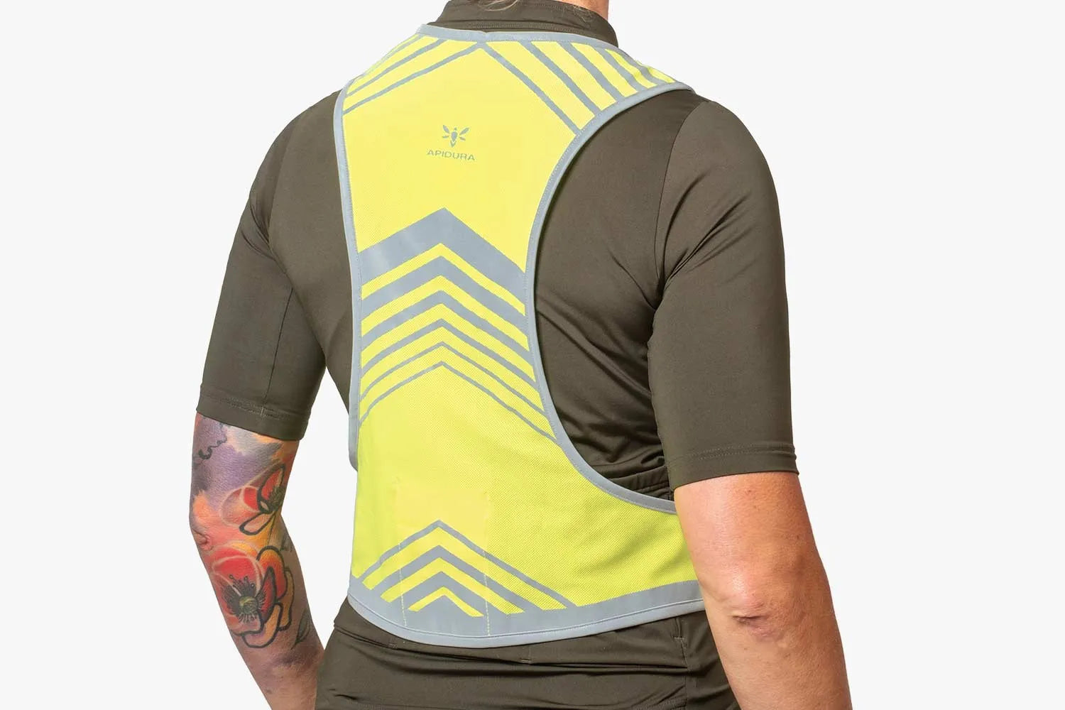 APIDURA Packable Visibility Vest - Fluor Yellow