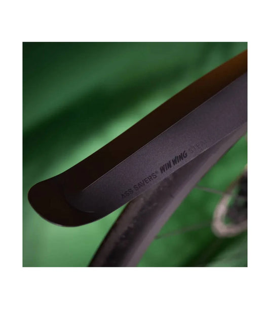 ASS SAVERS Win Wing Road 2 Rear Fender Stealth - Black