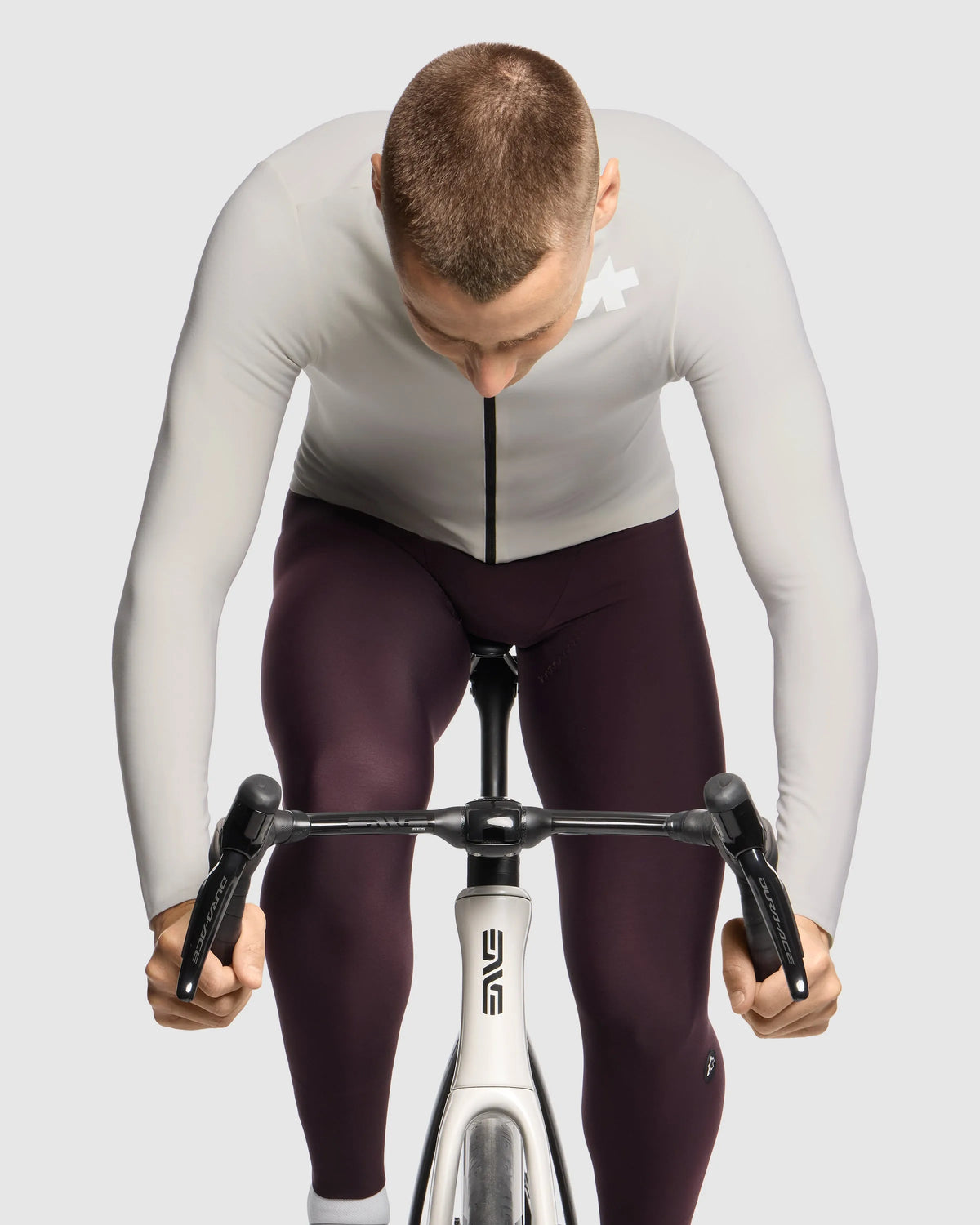 ASSOS MEN MILLE GT SPRING FALL JERSEY S11 - ALMOND MILK