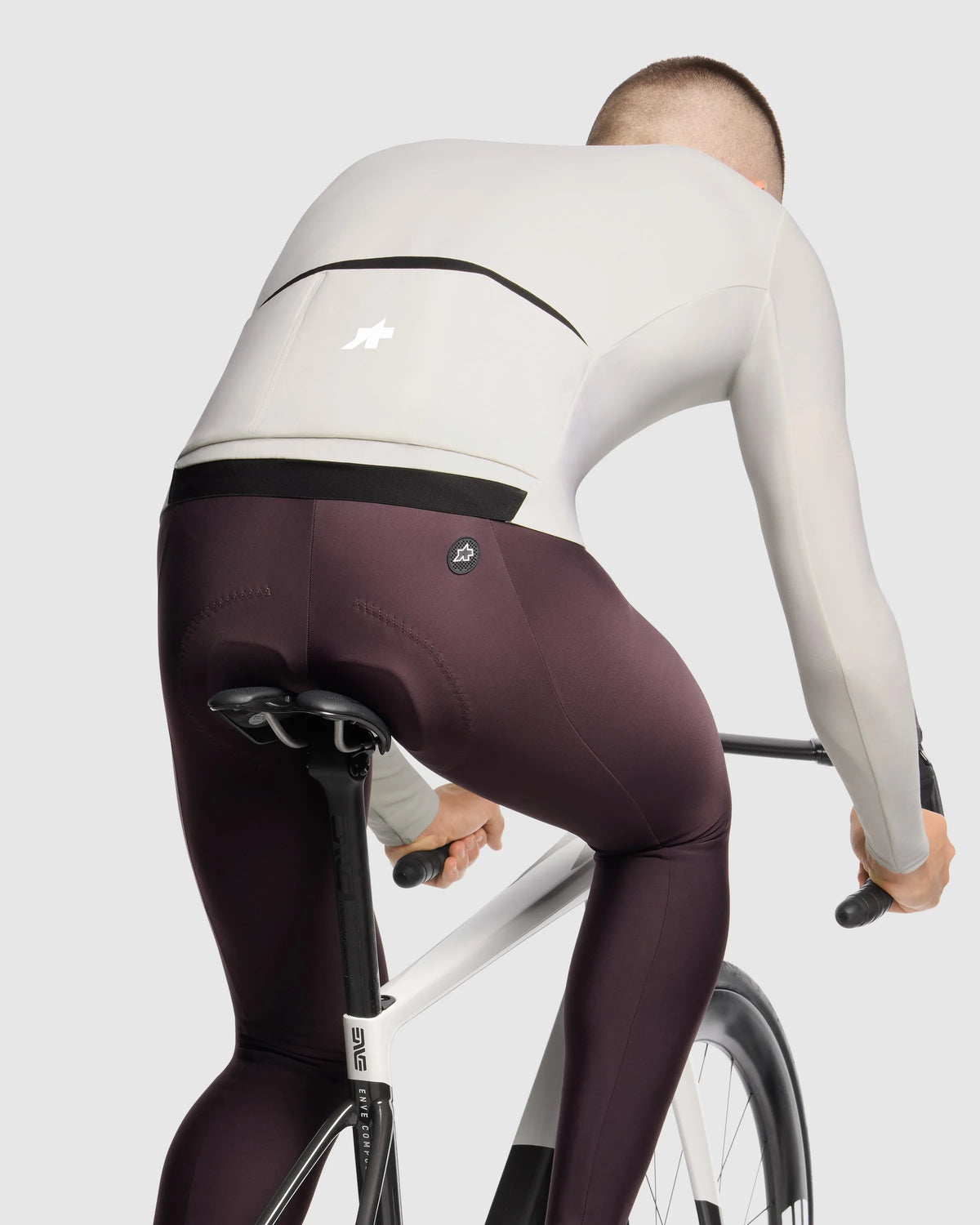 ASSOS MEN MILLE GT SPRING FALL JERSEY S11 - ALMOND MILK