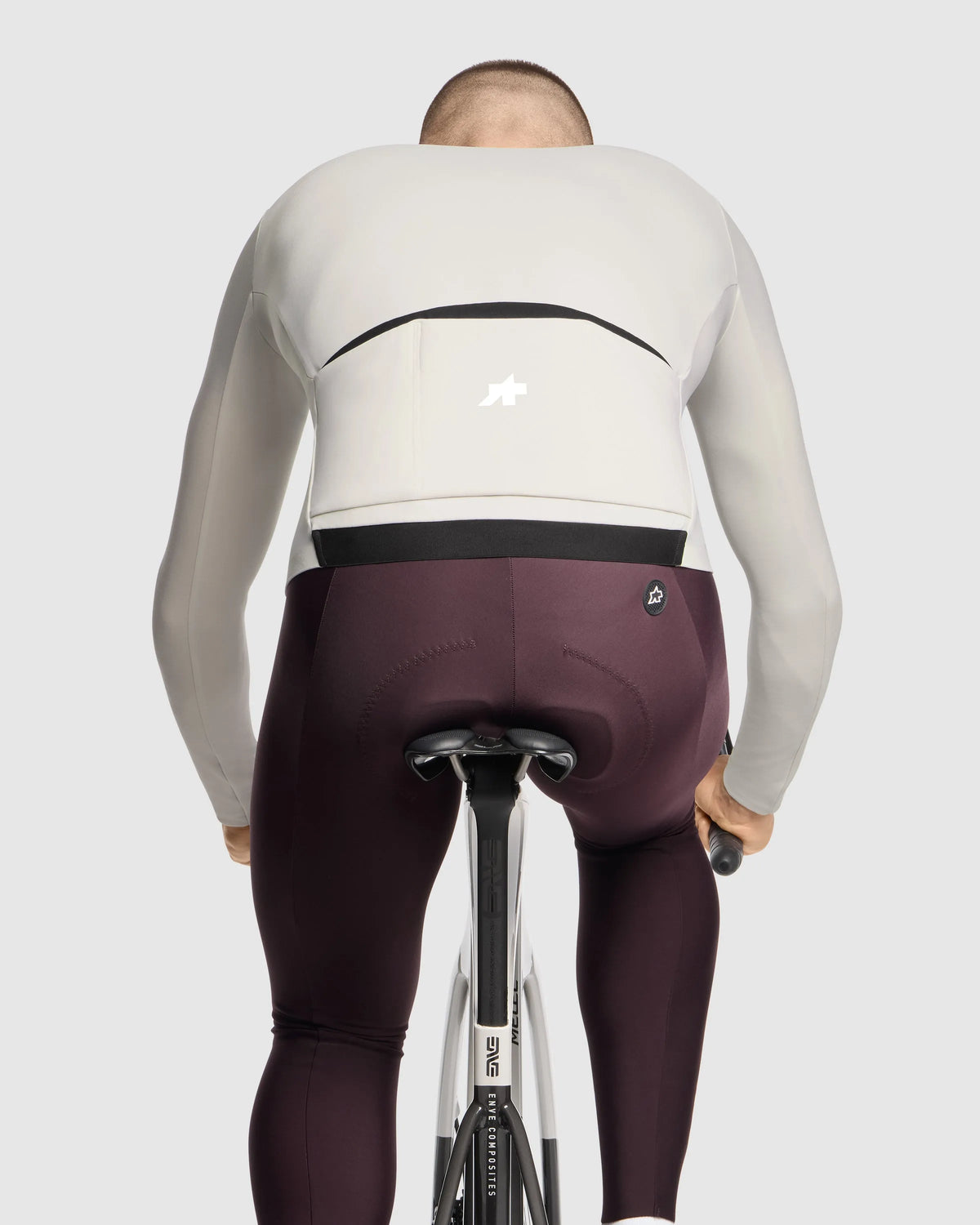 ASSOS MEN MILLE GT SPRING FALL JERSEY S11 - ALMOND MILK