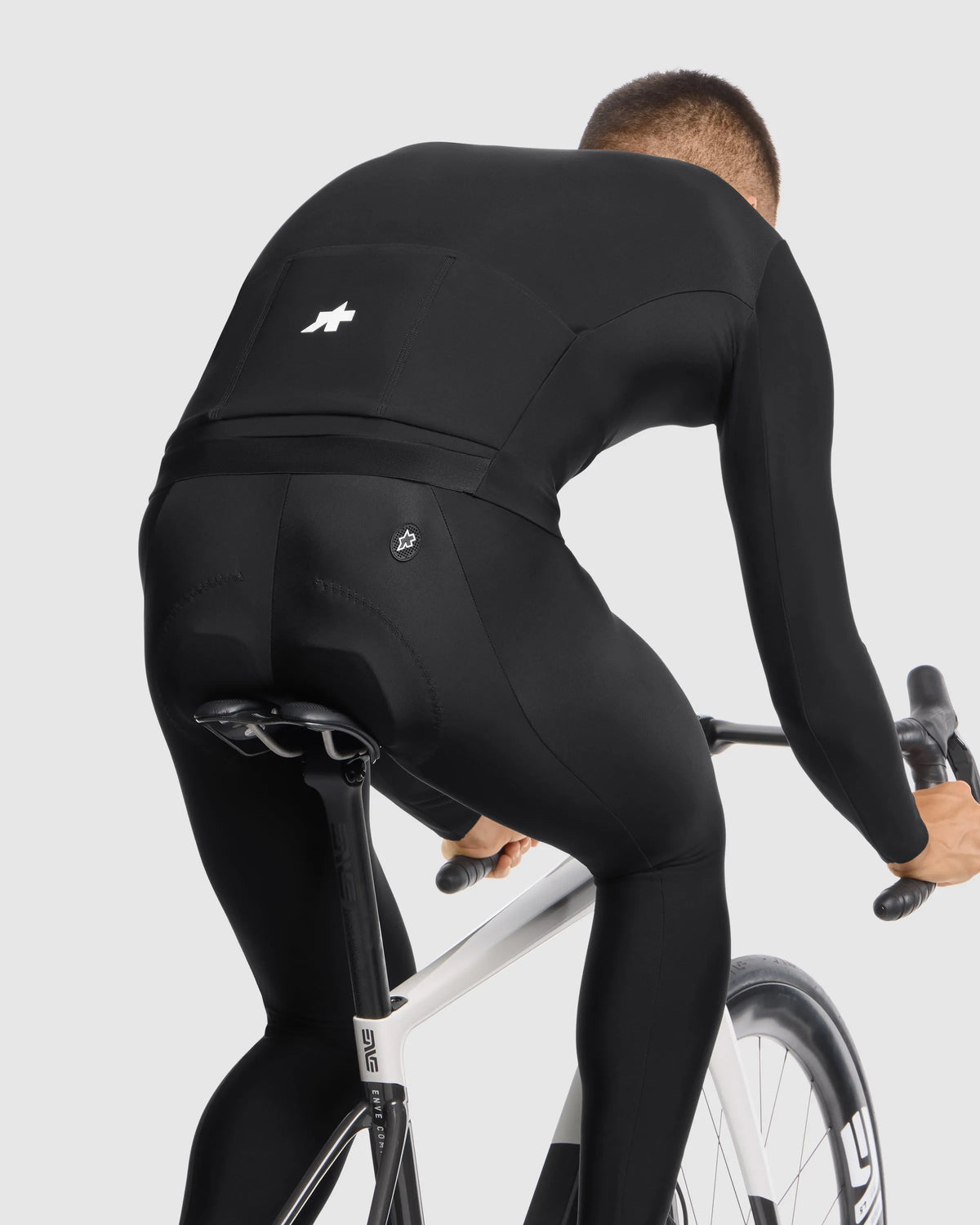 ASSOS MEN MILLE GT SPRING FALL JERSEY S11 - BLACK