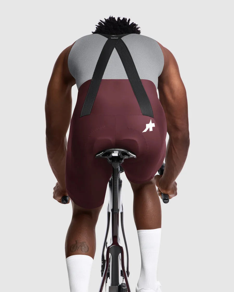 ASSOS Mille GT Bib Shorts S11 - Burgundy Red