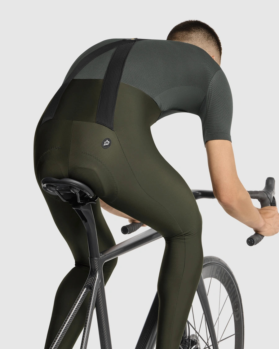 ASSOS Mille GT Spring Fall Bib Tights S11 - Deep Green