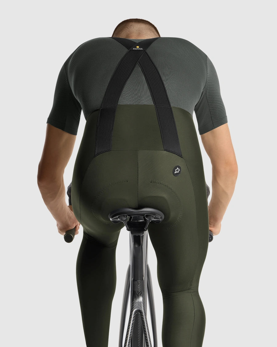 ASSOS Mille GT Spring Fall Bib Tights S11 - Deep Green