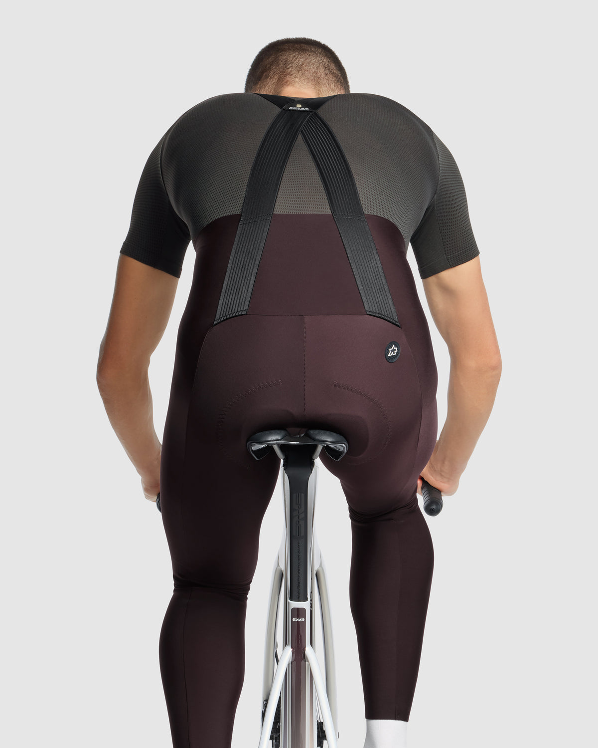 ASSOS MILLE GT Spring Fall Culotte llarg amb tirants S11 - Mulberry Brown