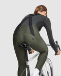 ASSOS Uma GT Spring Fall Culotte llarg dona amb tirants S11 - Deep Green