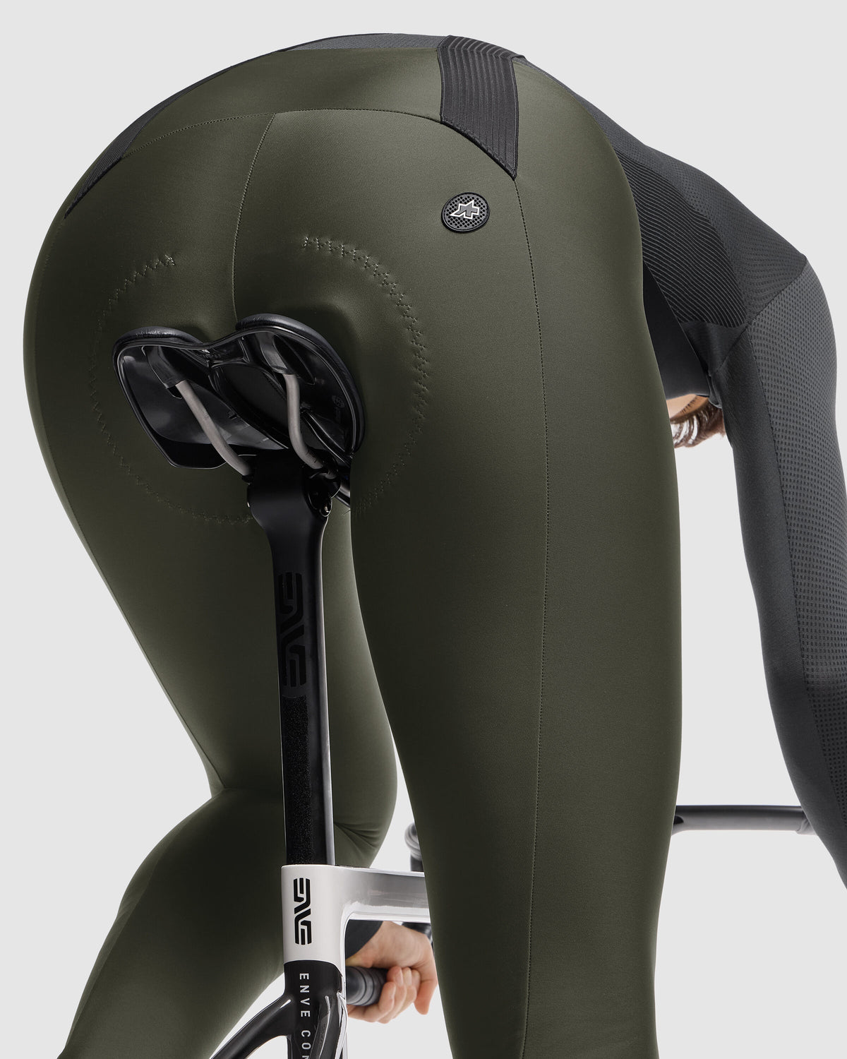 ASSOS Uma GT Spring Fall Culotte llarg dona amb tirants S11 - Deep Green