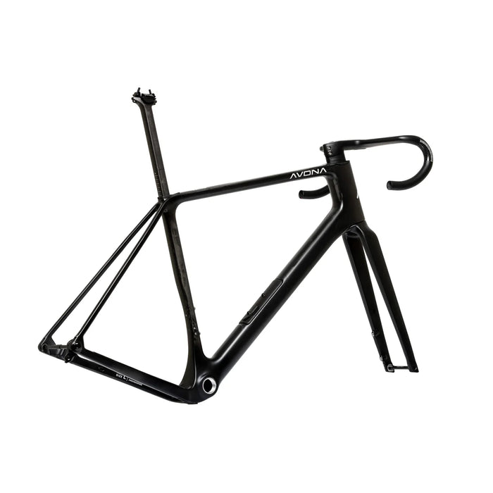 AVONA Callis Frameset with Seatpost - Carbon Clearcoat