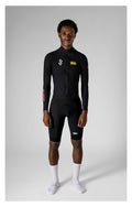 VELODROM RaceDay 3.0 Thermal Xperiment Màniga llarga Maillot - Negre/Yellow/Pink