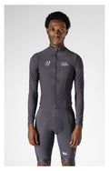 VELODROM RaceDay 3.0 Thermal Txtr Maglia da ciclismo a manica lunga - Grey/Stone Graphic