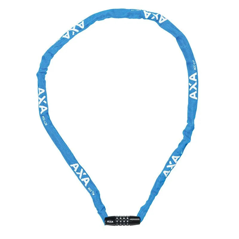 AXA LOCK RCC 120 CM 3.5 MM NUMBERS - BLUE