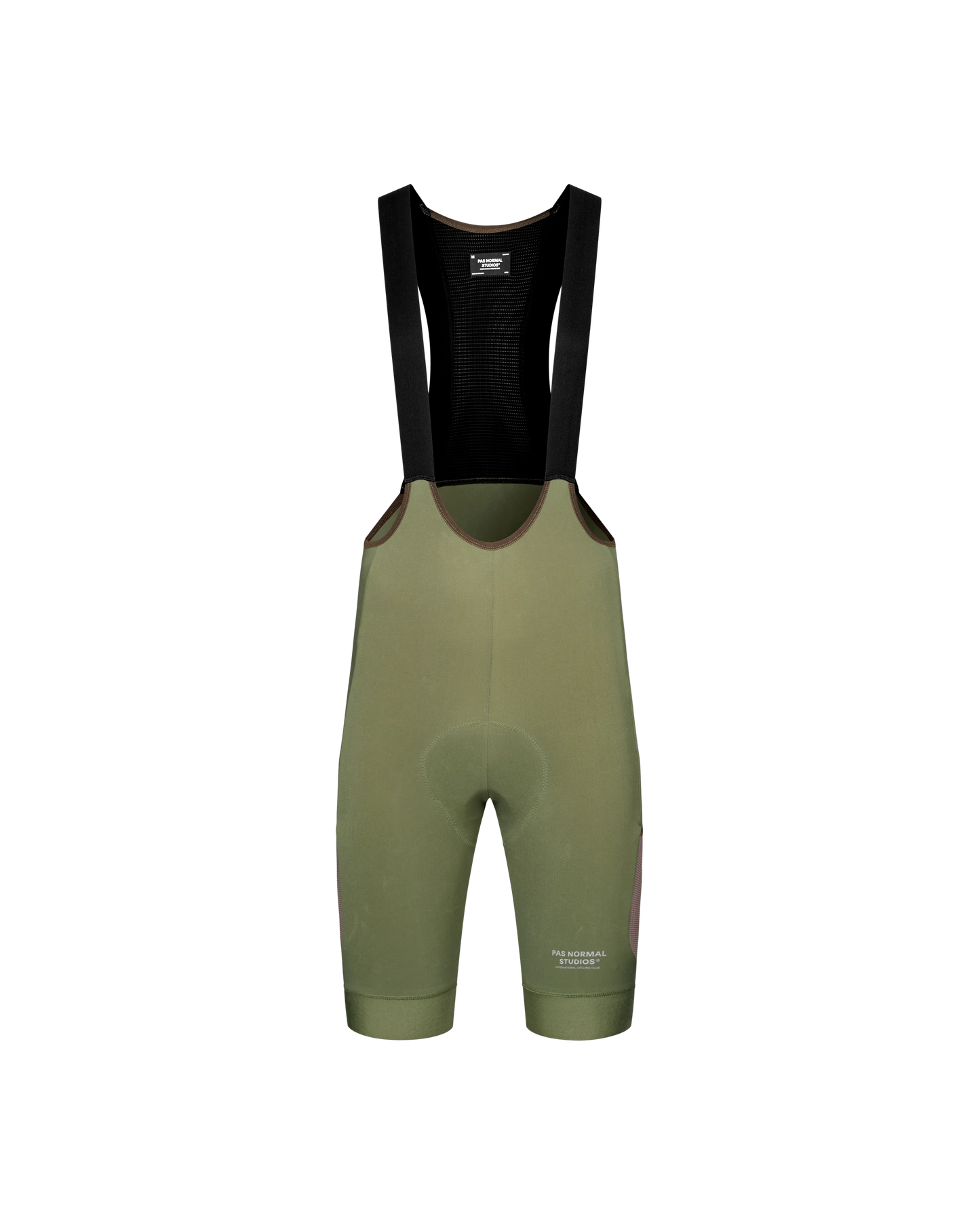PAS NORMAL STUDIOS Escapism Cargo Cykelbukser med seler - Light Olive