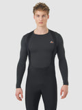 CAFÉ DU CYCLISTE Judith Long Sleeve Base Layer - Anthracite
