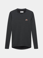CAFÉ DU CYCLISTE Judith Long Sleeve Base Layer - Anthracite