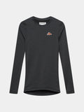 CAFÉ DU CYCLISTE Judith Long Sleeve Women Base Layer - Anthracite