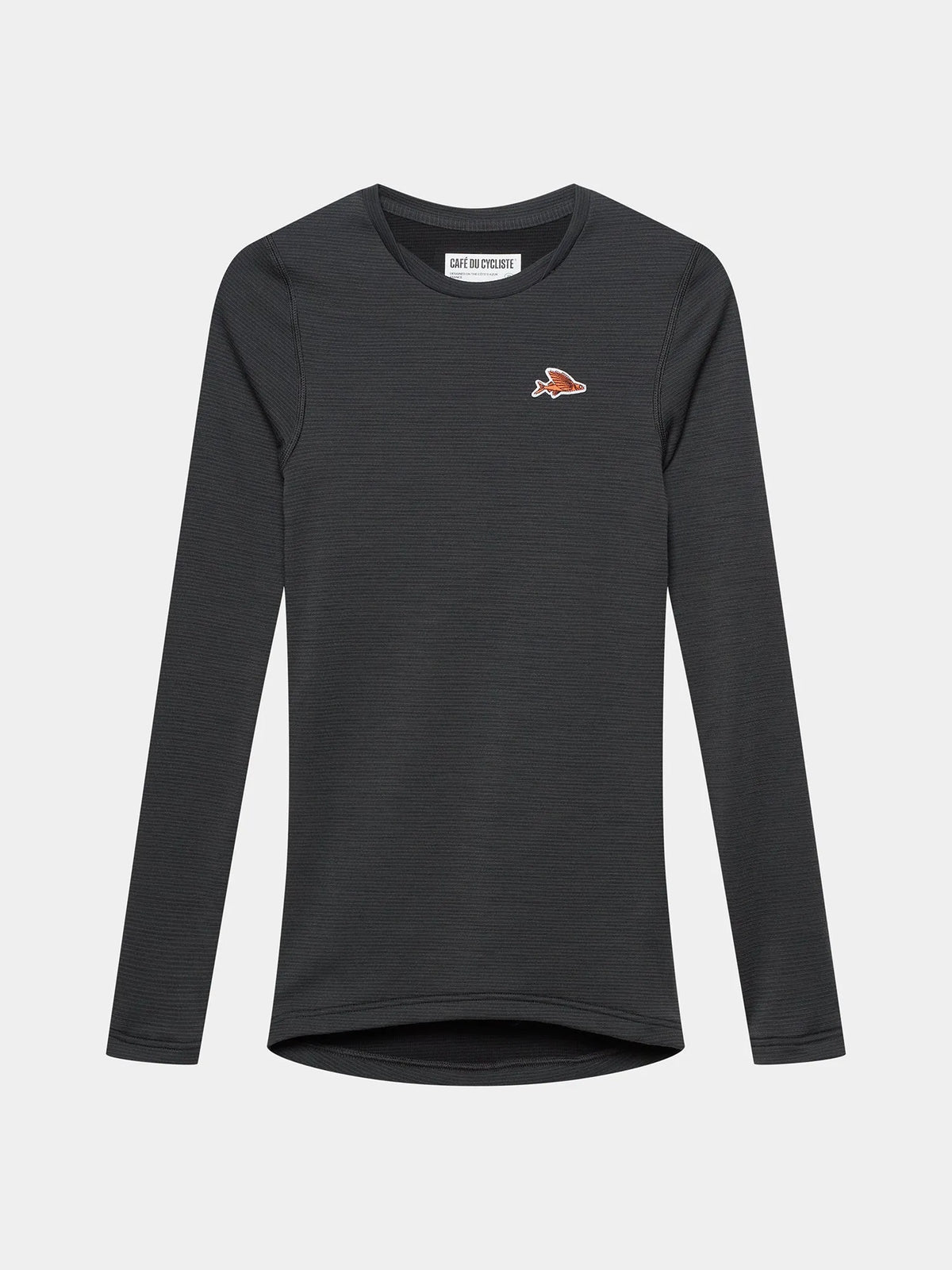 CAFÉ DU CYCLISTE Judith Long Sleeve Women Base Layer - Anthracite