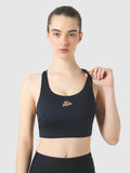 CAFÉ DU CYCLISTE Cesarine Sports Bra - Black