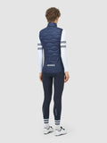CAFÉ DU CYCLISTE Alexia Thermal Gilet - Navy