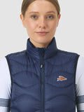 CAFÉ DU CYCLISTE Alexia Thermal Gilet - Navy