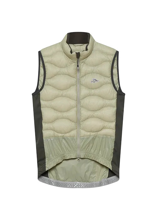 CAFÉ DU CYCLISTE Alexia Thermal Gilet - Puddle