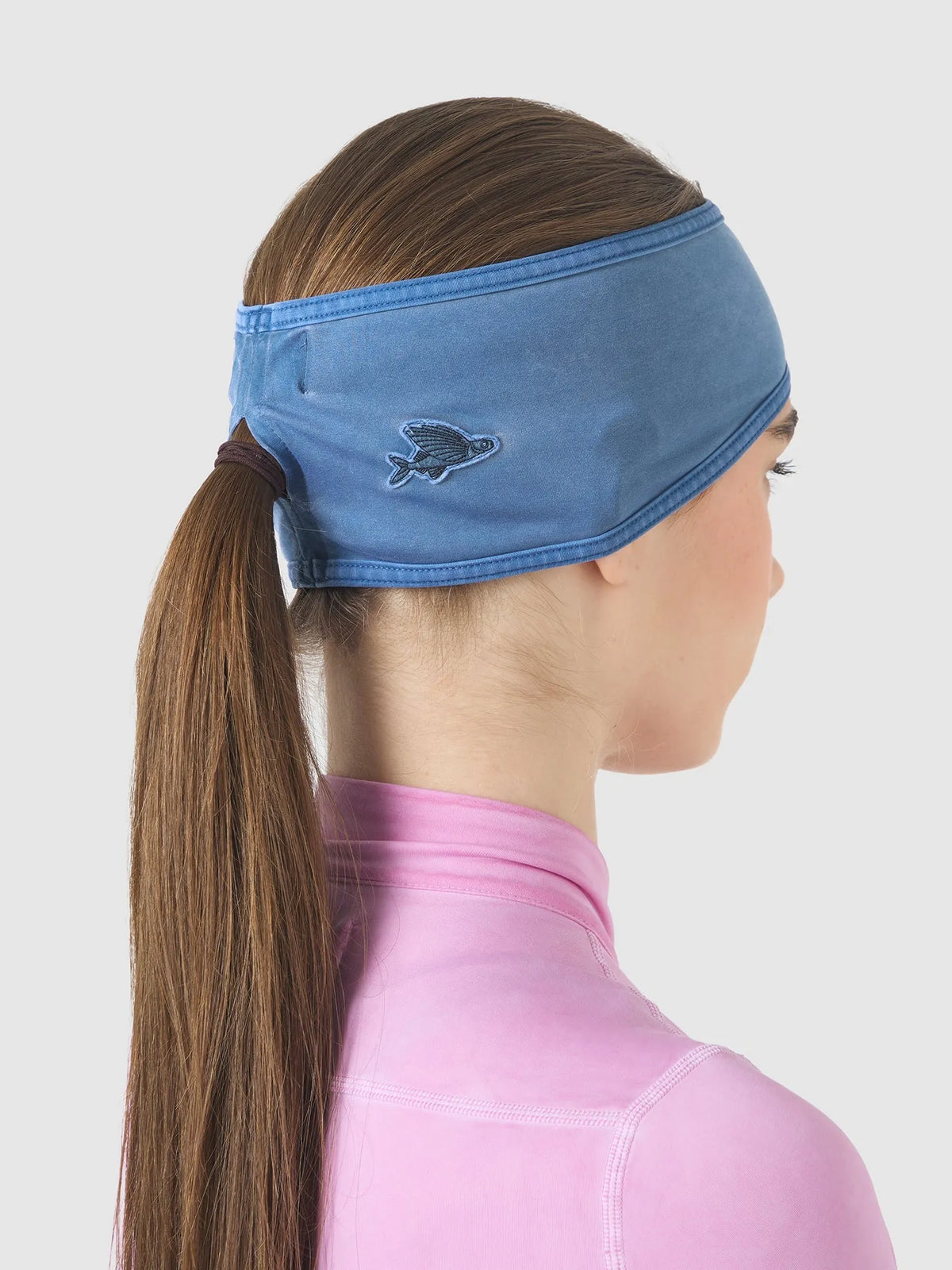 CAFÉ DU CYCLISTE Valerie Headband - Custom Dye Navy