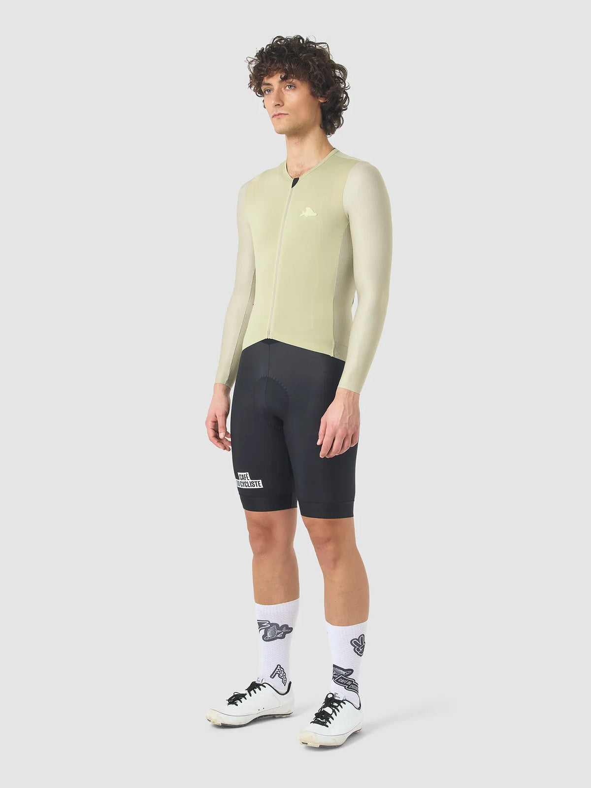 CAFÉ DU CYCLISTE Andrea Long Sleeve Jersey - Puddle