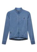 CAFÉ DU CYCLISTE Charlie Long Sleeve Jersey - Custom Dye Navy