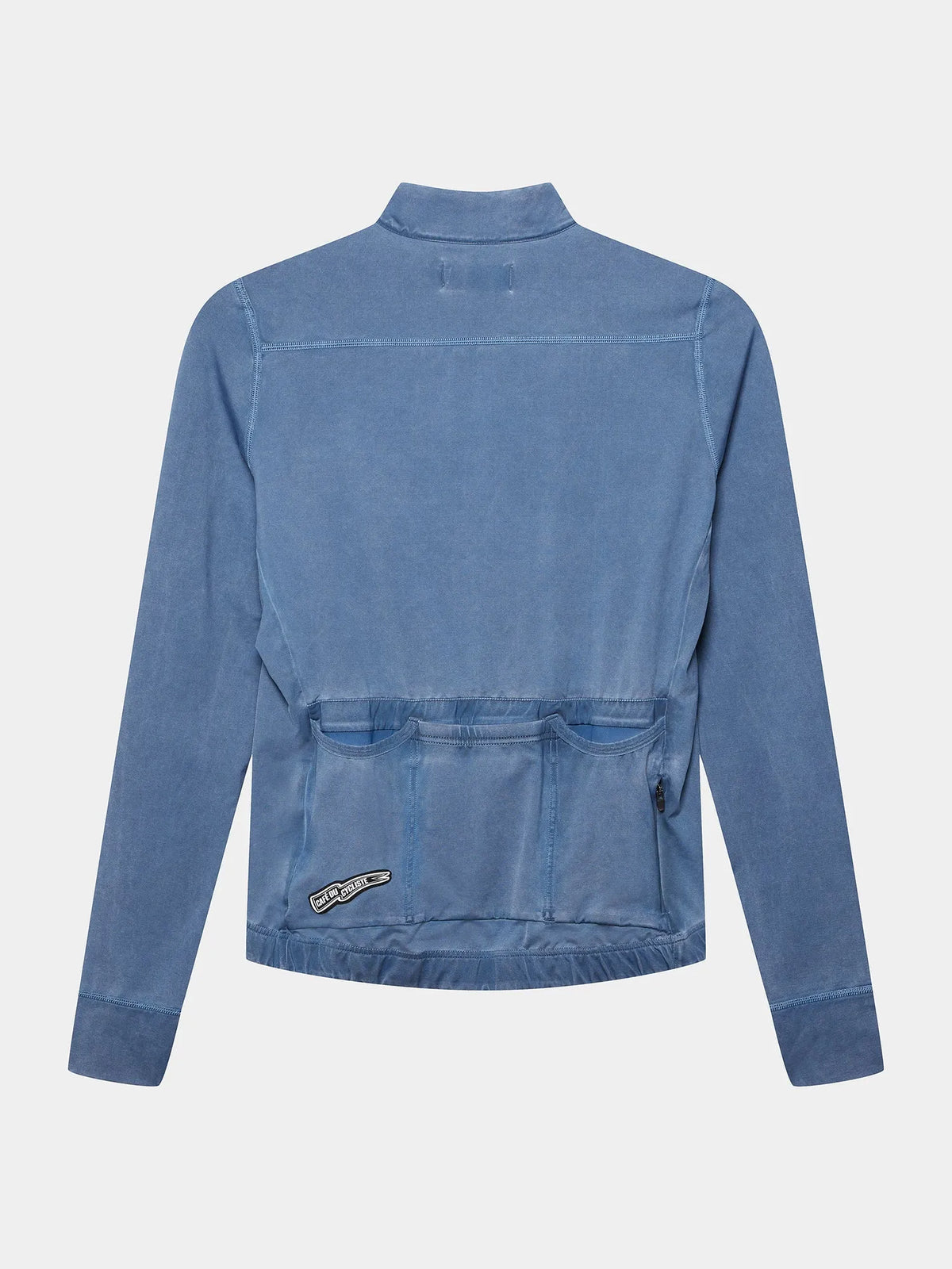 CAFÉ DU CYCLISTE Charlie Long Sleeve Jersey - Custom Dye Navy