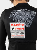 CAFÉ DU CYCLISTE Constance Pain Long Sleeve Jersey - Black